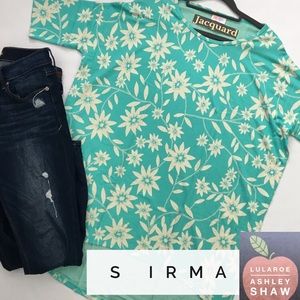 LuLaRoe Floral Sweater Irma Tunic - NWT